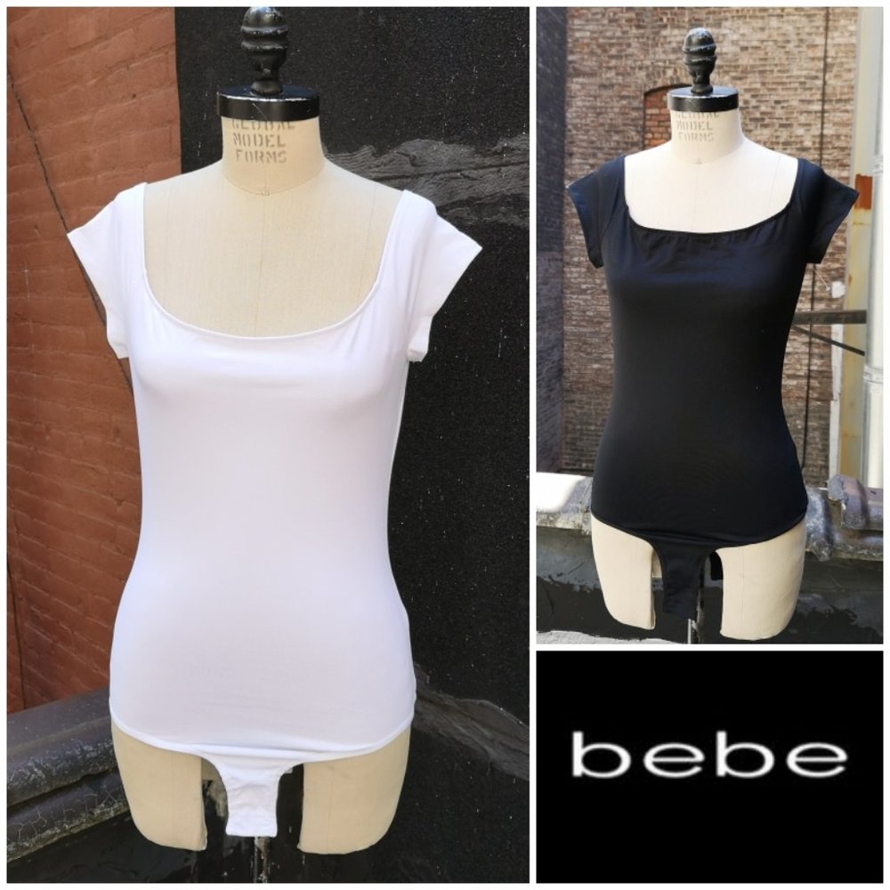 bebe britney knit bodysuit